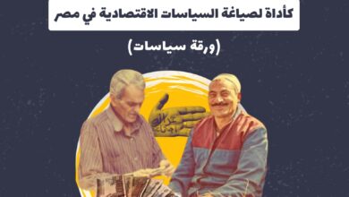 مؤشر عام للأجور .. كأداة لصياغة السياسات الاقتصادية في مصر (ورقة سياسات)